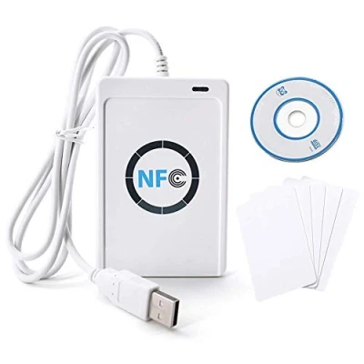 Immagine di ACR122U NFC RFID Lettore Reader Writer Scrittore Intelligente Senza Compresi Contactless SDK,5 MifareScheda USB IC Software Bianco
