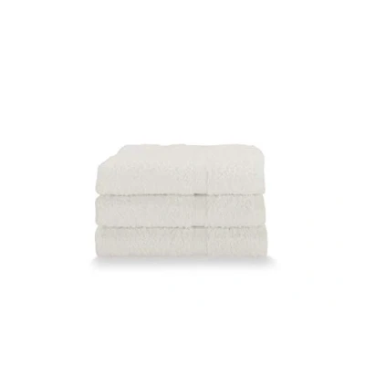 Immagine di Gabel Asciugamani Ospite, Spugna di Puro Cotone Idrofilo, 40 x 60 cm, Bianco, Set da 3 Pezzi