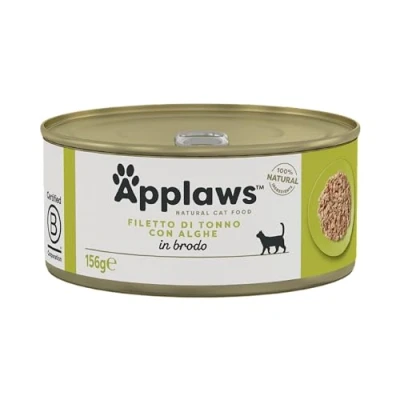 Immagine di Applaws Cat Tin 1x(24x156g) Tuna Fillet with Seaweed