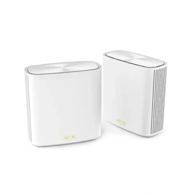 Immagine di ASUS ZenWiFi XD6S AX5400 Sistema WiFi Mesh, 2 Pezzi, Connessione Veloce 6, Protezione Internet Integrata Per Tutti i Tuoi Dispositivi, Gestione Tramite App, Supporto Installazione a Muro, Bianco
