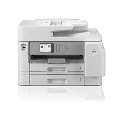 Immagine di Brother MFCJ5955DW Stampante Multifunzione Inkjet a colori A4,stampa fino al formato A3(No fronte retro auto),Stampa Copia Scansione e Fax A4 Fronte/Retro Auto,Due Cassetti Carta, Rete Cablata, Wi Fi