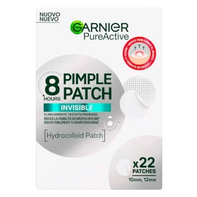 Immagine di Garnier Pure Active Pimple Patch 8 Ore Riduce la Visibilità del Brufolo Assorbe il Sebo in Eccesso Ultra Sottile e Invisibile sulla Pelle Due Misure per Tutti i Brufoli 22