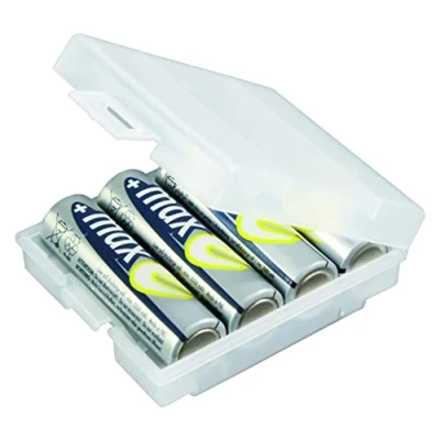 Immagine di Ansmann Box 4 Contenitore portabatterie 4x Ministilo (AAA), Stilo (AA) (L x L A) 67 55 22 mm