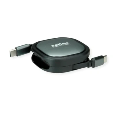 Immagine di Roline Cavo retrattile USB2.0 C ST/ST (1.20 m, USB 2.0),
