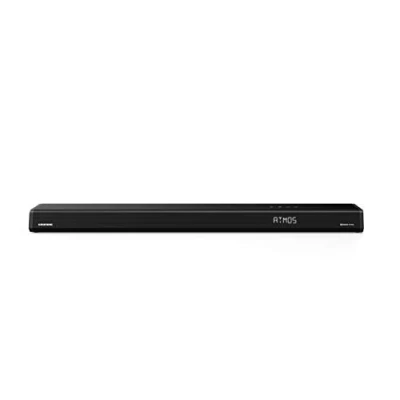 Immagine di GRUNDIG DSB 1000 Dolby Atmos Soundbar con subwoofer integrato, design sottile, 2.1 canali, Atmos, potenza musicale 120 Watt, Bluetooth 4.2, HDMI (ARC), ingresso ottico, coassiale e Aux, nero