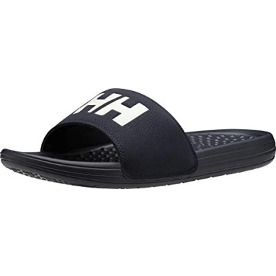 Immagine di Helly Hansen Slide, Scarpa Da Passeggio Uomo, Nero Dark Sapphire Off White, 40 EU