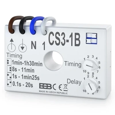 Immagine di Elektrobock relè, temporizzatore, a incasso, CS3 1B
