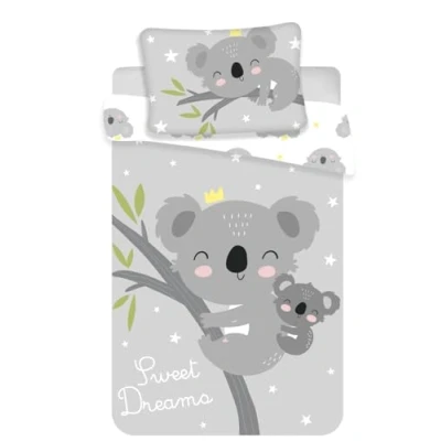 Immagine di APTEX Biancheria da letto per bambini con koala, 100 x 135 cm, 100% cotone