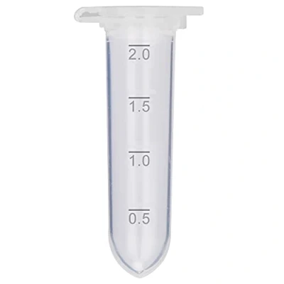 Immagine di stonylab Micro Provette per Centrifughe, Plastica Trasparente Graduata di Polipropilene da 2ml con Tappo Piatto, Laboratorio Conical Centrifuge Tubes (2ml, Confezione 200)