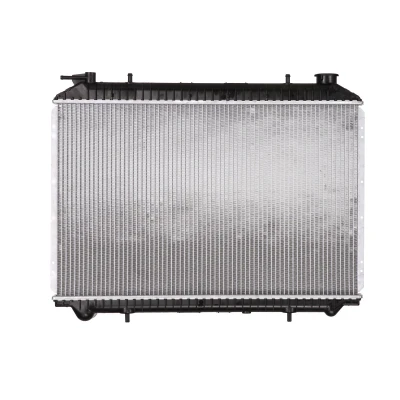 Immagine di NRF 509534 Radiatore motore Alluminio 703 422 30 con parti annesse Alette di raffreddamento saldate NISSAN: Serena