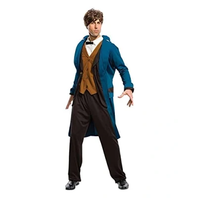 Immagine di Rubie&#039;s 820574STD Costume da truffatore di Newt per adulti, plastica, multicolore