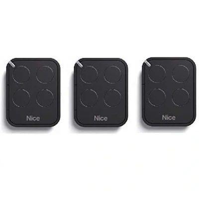 Immagine di 3 X NICE FLO4RE ERA FLOR 4 canale Telecomando radiocomando 433,92Mhz Trasmettitore. Compatibile con S, INTI, ONE, ONE
