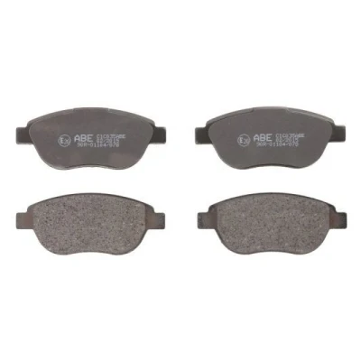 Immagine di ABE C1C035ABE Kit pastiglie freno Assale anteriore Non predisposto per contatto segnalazione usura PEUGEOT: 206 Hatchback, 207 Hatchback
