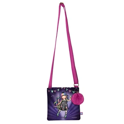 Immagine di SAFTA, Borsa a tracolla piccola Gorjuss Fairground Up And Away 21 x 20 1,5 cm Unisex Bambini e ragazzi, multicolore, Talla única
