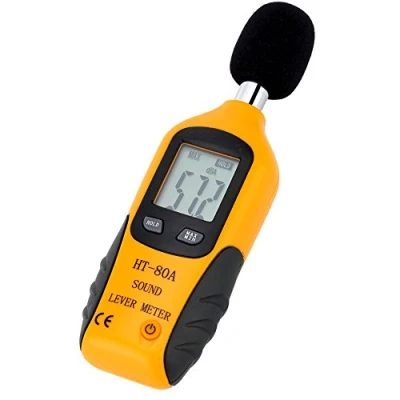 Immagine di Mengshen Fonometri 30 130 dBA, Misuratore Di Decibel Professionale Con Display Retroilluminato (Batteria 9V Inclusa)