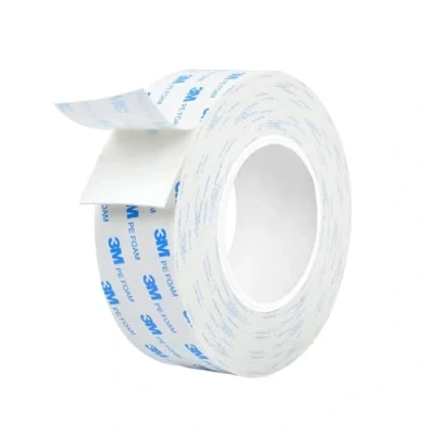 Immagine di Dpm tapes 1600T Nastro Biadesivo per interni ed esterni, impermeabile, di Montaggio oggetti, in Schiuma PE, fissaggio quadri, applicazioni permanenti (19 mm x 3 m)
