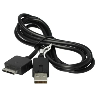 Immagine di vhbw cavo USB compatibile con Sony Playstation Portable Go PSP N1003, N1004 console 2in1 dati/di ricarica 1,2m