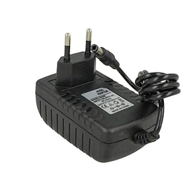 Immagine di Alimentatore 24V Con spina EU, Trasformatore da AC 220V a DC (24W 1A)
