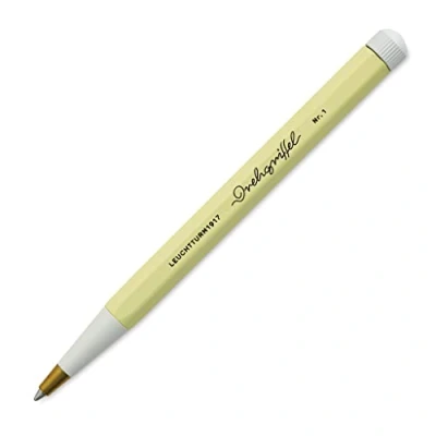 Immagine di LEUCHTTURM1917 365527 Drehgriffel Nr. 1, Vanilla, Penna a sfera con inchiostro blu royal Tinte