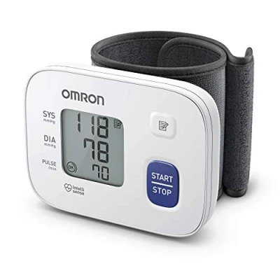 Immagine di OMRON RS1 Misuratore di Pressione Arteriosa da Polso Apparecchio Portatile per Misurare la e il Monitoraggio Domestico dell&#039;Ipertensione, clinicamente validato