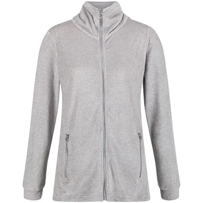 Immagine di Regatta Everleigh Felpa da Donna con Zip Intera mélange. Dotato di Due Tasche Zip. Adatto per Camminare.