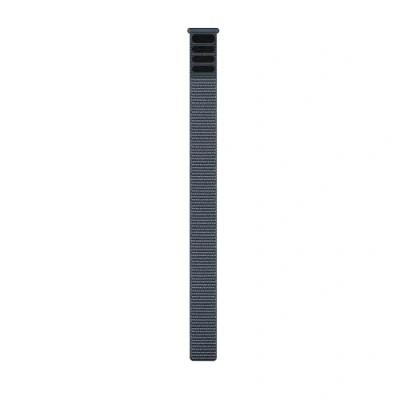 Immagine di Garmin Cinturino Originale, 22mm, UlktraFit in Nylon, Chiusura a strappo, Ultra leggero, Elastico e Anti microbico, Granite Blue