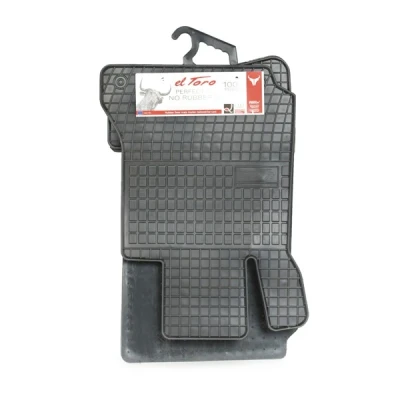 Immagine di FROGUM 546030 Set tappetino Gomma anteriore e posteriore 4 nero Su misura MERCEDES BENZ: Classe C T modell, Sedan