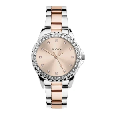 Immagine di Sekonda Orologio da Polso, Analogico, Donna, Argento/Oro Rosa