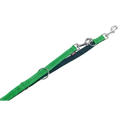 Immagine di Nobby Guinzaglio Soft Grip, verde chiaro/marrone, lunghezza: 200 cm, larghezza: 15 mm, 1 pezzo