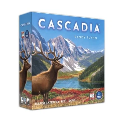 Immagine di Alderac Entertainment Cascadia Board Game Base For 1 4 Players From Ages 10+ English