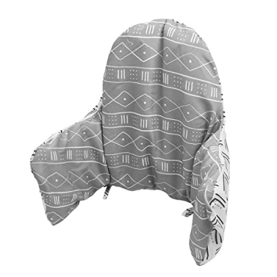 Immagine di Cuscino Per Seggiolone, Gonfiabile Integrato, Morbido E Confortevole, Sedersi Più Comodo ( Check Stripe)