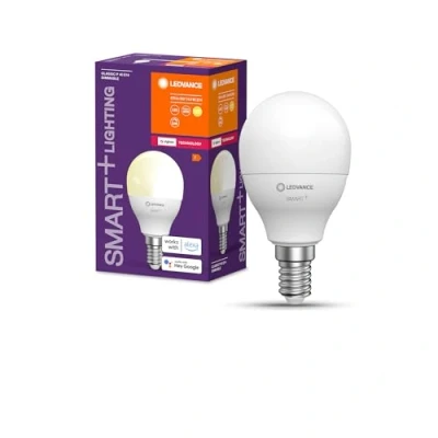 Immagine di LEDVANCE 4058075729063 LED (monocolore) ERP F (A G) E14 Forma di candela 4.9 W = 40 Bianco caldo (Ø x A) 39 mm 1 pz.