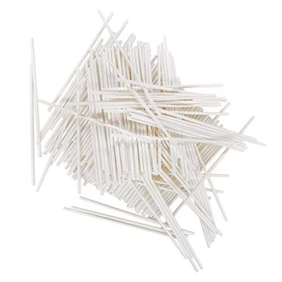 Immagine di Lurch 85124 Steli per Cake Pops in carta, 250 steli, 15 cm, colore: Bianco