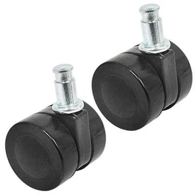 Immagine di SPARES2GO Ruota Anteriore Doppia con Rotelle per Numatic Henry Hetty James Basil Aspirapolvere (40 mm, Confezione da 2)