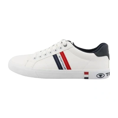 Immagine di TOM TAILOR 9580180002, Scarpe da Ginnastica Uomo, Bianco, 43 EU