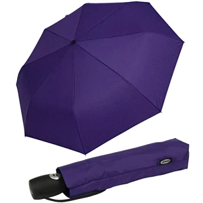 Immagine di iX brella mid class Ombrello tascabile leggero e solido con funzione di apertura chiusura automatiche, Bacca, 95 cm