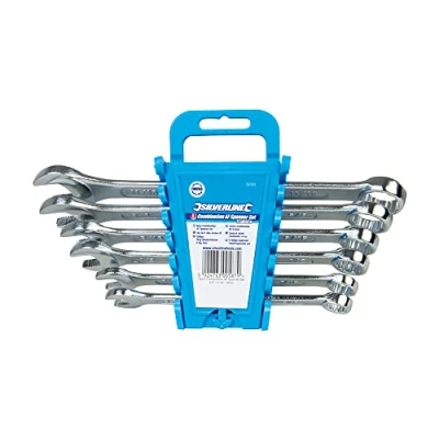 Immagine di Silverline SP20 Set di chiavi combinate, 6 pezzi, 3/8 11/16&quot; AF