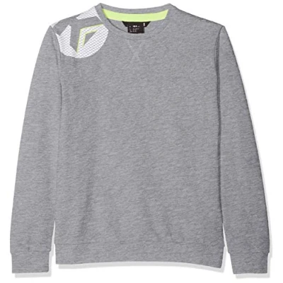 Immagine di Kempa Core 2.0 Training Top, Felpa per Bambini, Grigio Scuro mélange, 116