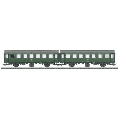 Immagine di Coppia di vagoni conversione H0 2.cl. Il DB Märklin 43186