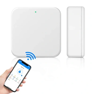 Immagine di Ruveno WiFi G2 Gateway Bridging Hub Telecomando Smart Door Lock Lavora con TTLock Google Home Alexa Controllo vocale