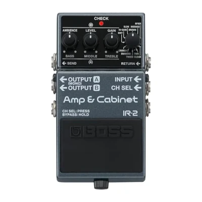 Immagine di BOSS IR 2 Amp &amp; Cabinet Emulatore di Ampli e Loader Alta Qualità 11 Tipi Diversi Cab da Celestion Digital Semplice Interfaccia Utente