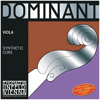 Immagine di Thomastik corda per Viola 4/4 Dominant Re nucleo sintetico rivest. alluminio, forte