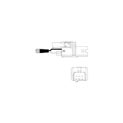 Immagine di DELPHI ES10924 12B1 Sonda lambda jump, riscaldato VOLVO: XC70 I Cross Country, XC90 I, V70 2