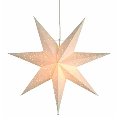 Immagine di STAR TRADING Stella in carta Sensy a sospensione, decorata