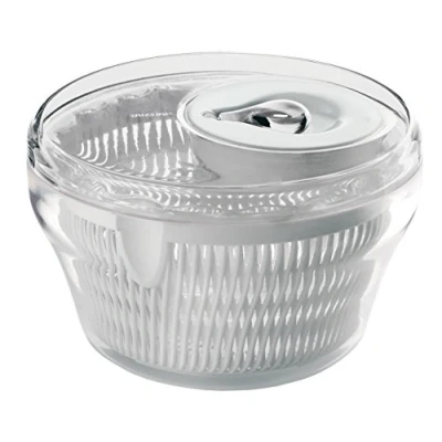 Immagine di Guzzini Centrifuga Insalata Kitchen Active Design, Trasparente, Ø22 x h14 cm