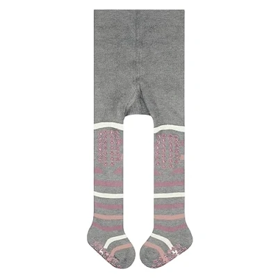 Immagine di FALKE Multi Stripe B TI cotone con suola in gomma 1 pezzo, Collant Unisex Bimbi 0 24, Grigio (Light Grey 3407), 62 68