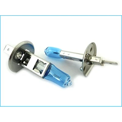 Immagine di CARALL 2 Pezzi Lampade Alogene 12V Bianche ad Effetto Xenon (H1 55W P14,5s)