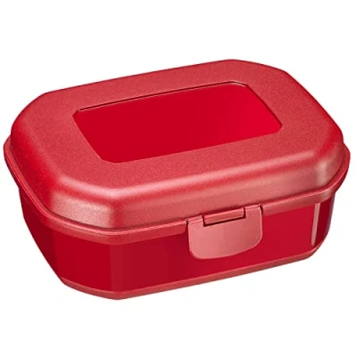 Immagine di Westmark Snack Box Contenitore per Pane, Con Chiusura a Scatto, Altezza: ca. 7,4 cm, Plastica, Maxi, Rosso/Verde, Disponibile in Colori Assortiti, 23522270