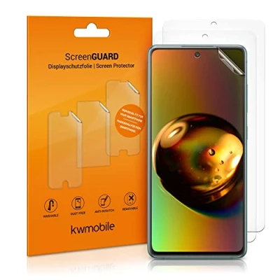 Immagine di kwmobile 3X Pellicola Salvaschermo Compatibile con Samsung Galaxy S20 Fe Film Protettivo Telefono Protezione AntiGraffio Display Smartphone