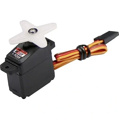 Immagine di Reely Micro Servo analogico Materiale trasmissione: Plastica Sistema innesto: JR